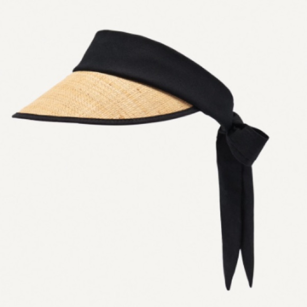 Bash Raffia Visor